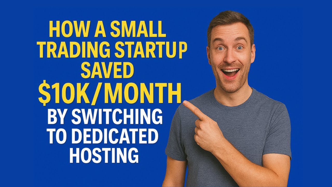 apbusinessideas's tweet card. How a Small Trading Startup Saved$10K/Month by Switching toDedicated...