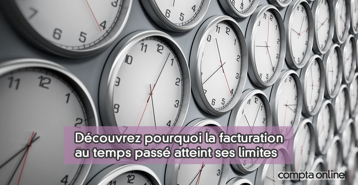 ComptaOnline's tweet card. Découvrez pourquoi la facturation au temps passé atteint ses limites et comment les cabinets peuvent valoriser leur expertise autrement.