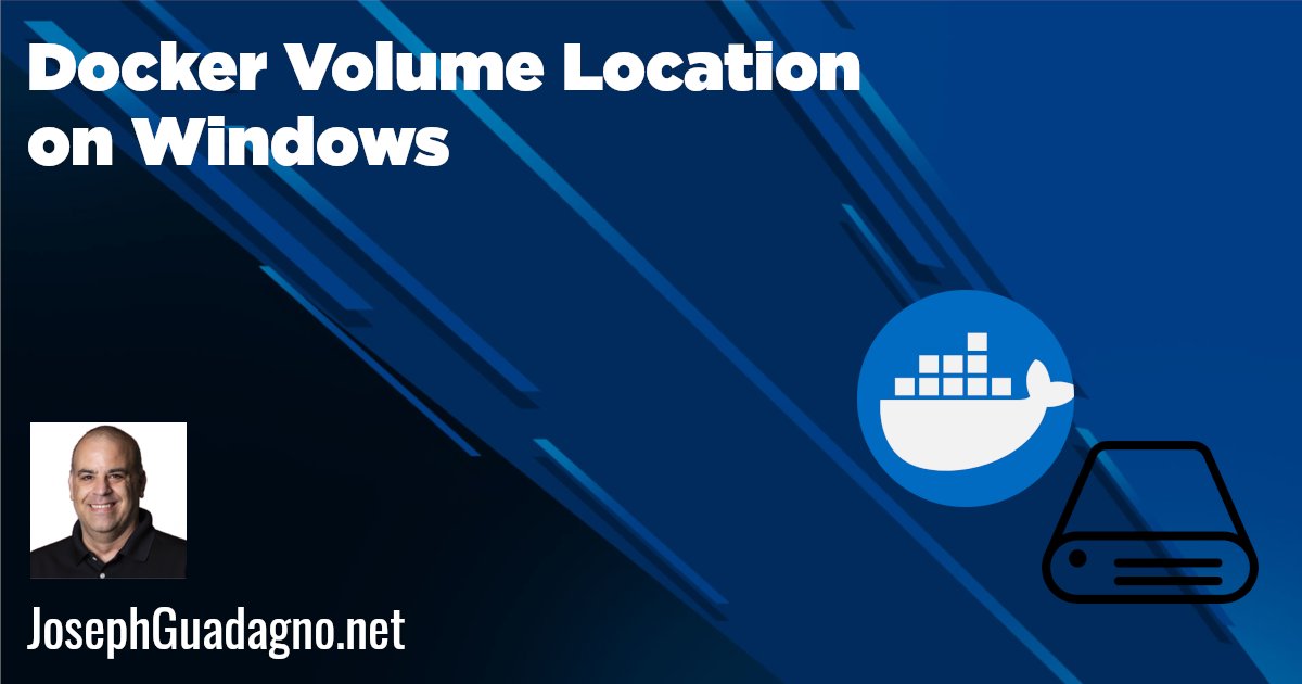 jguadagno's tweet card. Like a lot of engineers nowadays, I use Docker for my development environment. I have a Windows 11 machine with Windows Subsystem for Linux (WSL) and I use Docker Desktop for Windows. I also use...