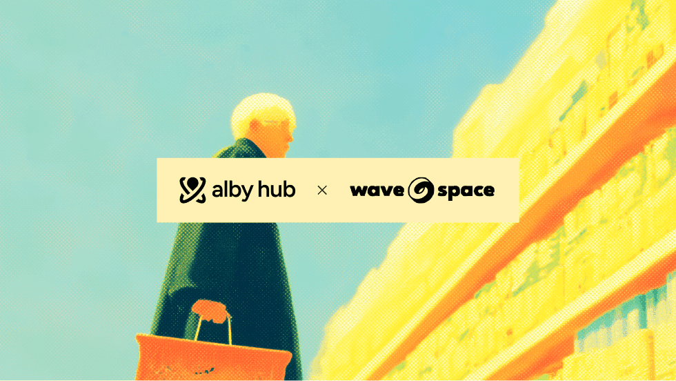 getAlby's tweet card. Many bitcoiners unknowingly short BTC by holding fiat. Learn how wavecard and Alby Hub let you truly live on bitcoin—paying bills, rent, and daily expenses.