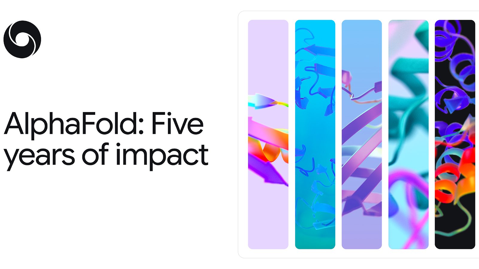 Ebrahimiio's tweet card. Explore five years of AlphaFold’s impact on biology. Learn how this Nobel Prize-winning AI is accelerating scientific discovery globally