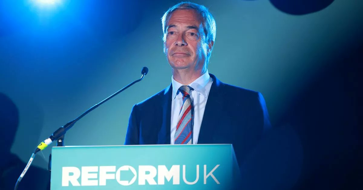 MirrorPolitics's tweet card. Donna Edmunds, a councillor for Shropshire who was suspended from Reform UK, has launched an attack on Nigel Farage, calling him a 'terrible leader' who 'stabs people in the back'