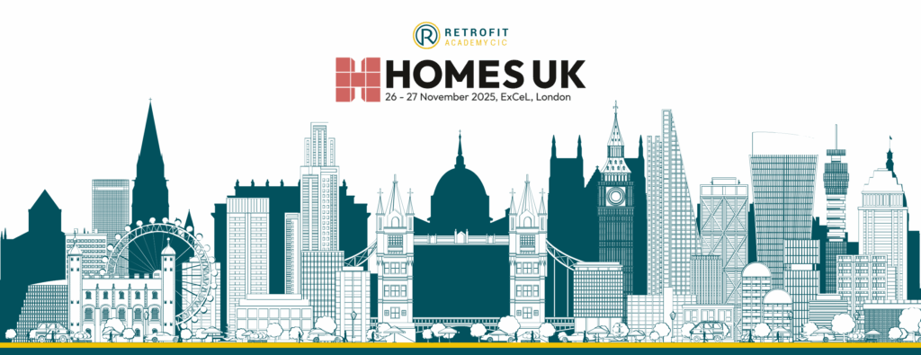 retrofitacademy's tweet card. At HOMES UK 2025, The Retrofit Academy is calling time on poor practice and leading a race to the top in retrofit.