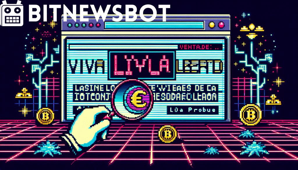bitnewsbot's tweet card. The website for Argentinian President Javier Milei’s Viva La Libertad Project, which promoted funding for local businesses through profits from the
