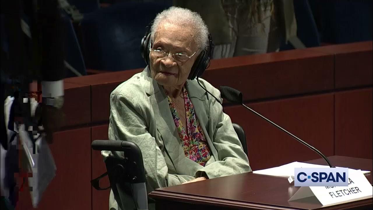 Black_Action's tweet card. Tulsa Race Massacre Survivors Testify