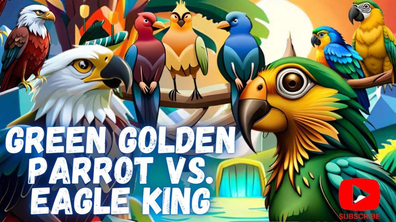 CodeRoboDev's tweet card. Green Golden Parrot vs. Eagle King | Who Will Win the Ultimate Aviary...