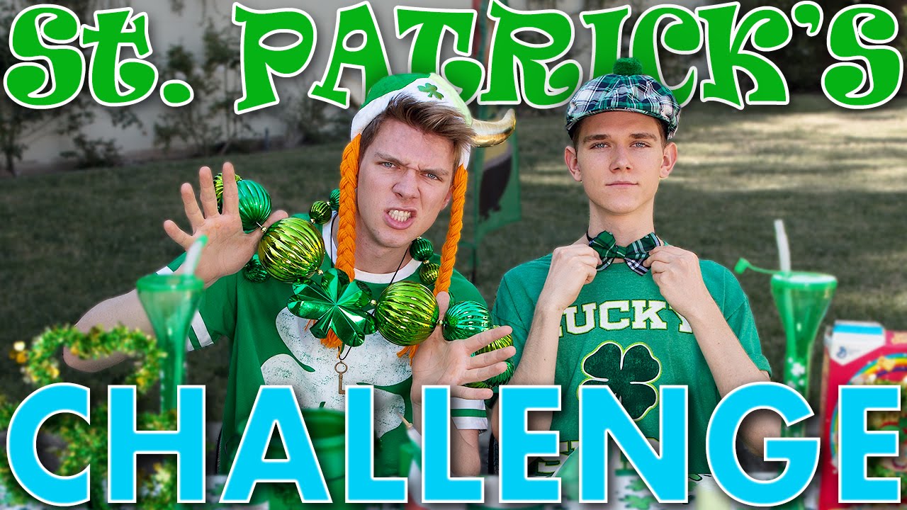CollinsKey's tweet card. The St. Patrick's Day CHALLENGE (FAIL) Sibling Tag 2016 | Collins Key
