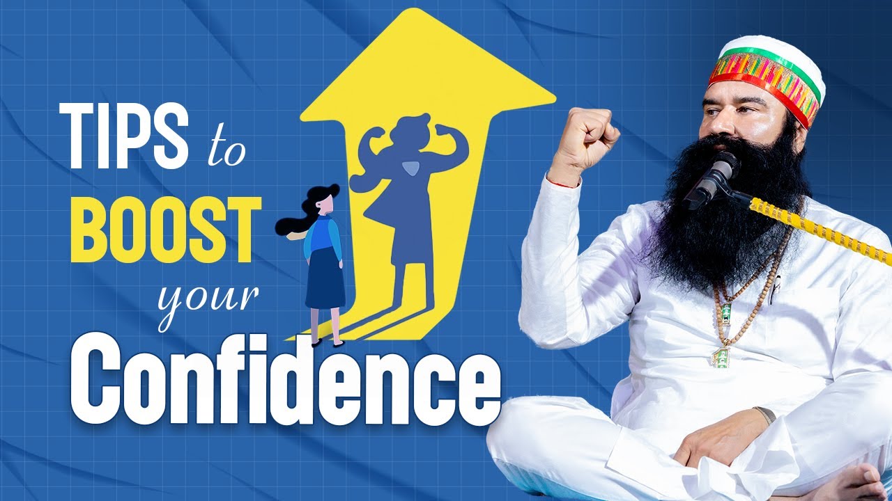 Gurmeetramrahim's tweet card. Boost Self-Confidence with Meditation | Gurmeet Ram Rahim Singh Insan...