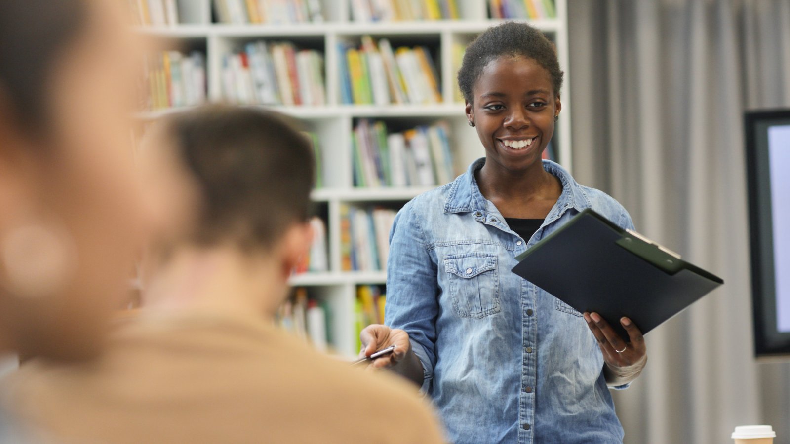 DefinedLearning's tweet card. In my Advanced Placement U.S. government and politics classroom, students take on the role of attorneys and argue a Supreme Court case in front of student justices and an actual judge from the Iowa...