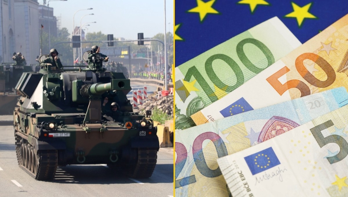 RMF24pl's tweet card. Gigantyczne pieniądze na dozbrojenie coraz bliżej. "Pod koniec przyszłego tygodnia Polska złoży w Komisji Europejskiej projekty na dofinasowanie z programu pożyczkowego SAFE" – przekazała korespond...