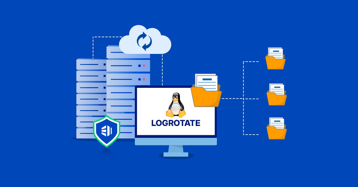 eUKhostLtd's tweet card. Learn to use Logrotate in Linux to automatically rotate, compress, & manage log files keeping your system clean & efficient.