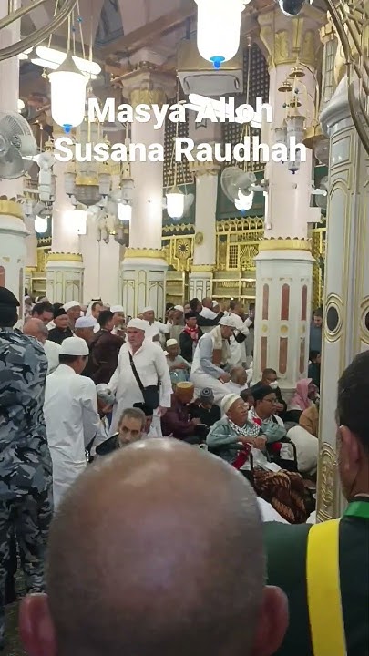 cuncuncs's tweet card. Suasanan Raudhah