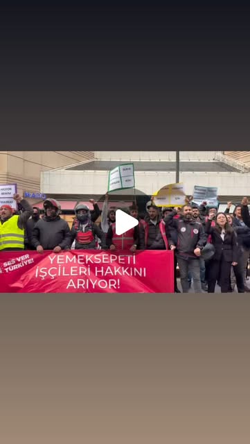 YsKuryeleri's tweet card. Ys Kurye Dayanışma Topluluğu (@yemeksepetikuryeleri) • Instagram reel