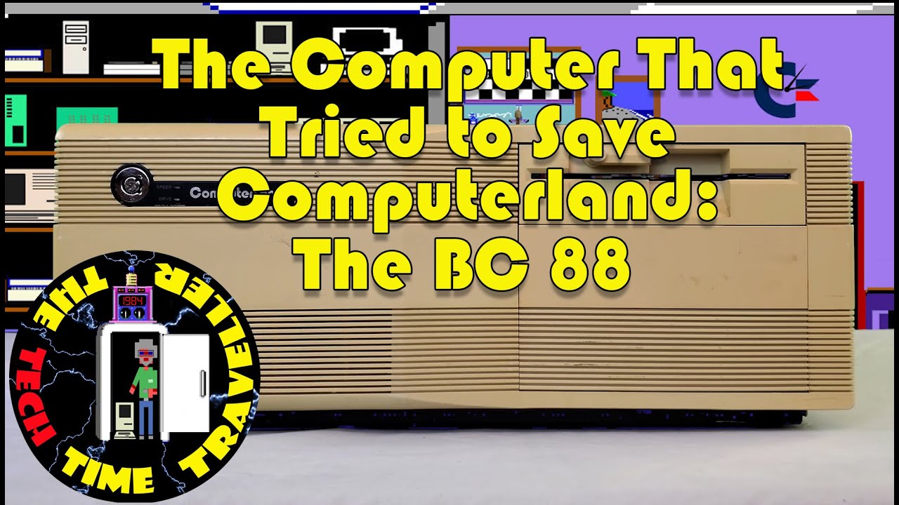 TechTimeTravel's tweet card. Computerland - and the Computer That Tried to Save It
