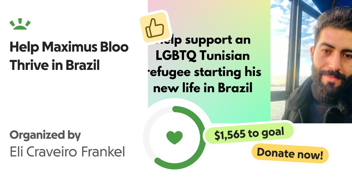 elicrafra5's tweet card. Eli is fundraising in the US on Wael/Maximus' behalf and will remit the funds … Eli Craveiro Frankel needs your support for Help Maximus Bloo Thrive in Brazil
