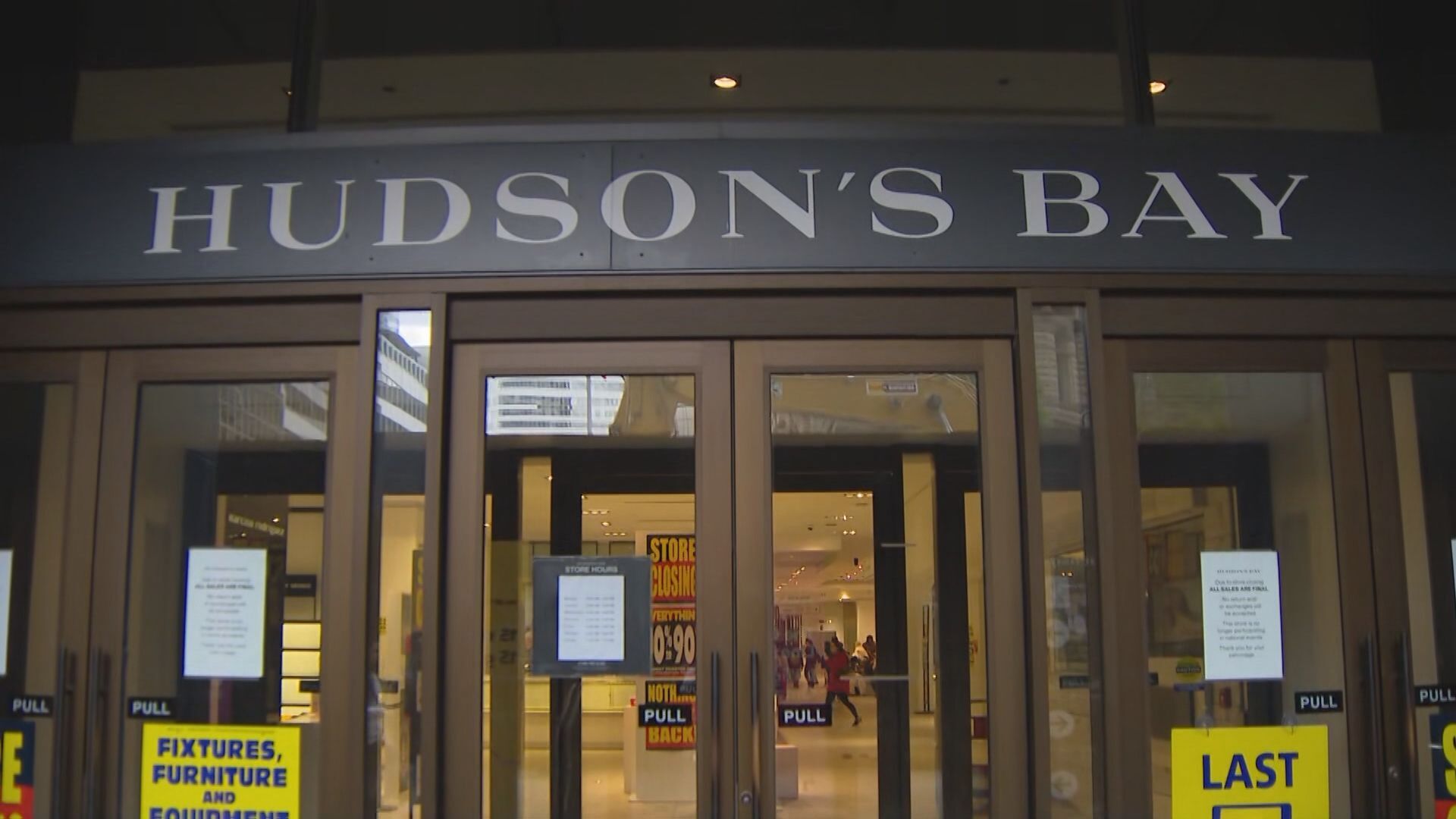 CityNewsVAN's tweet card. After 355 years, the Hudson's Bay Company has officially closed its doors.