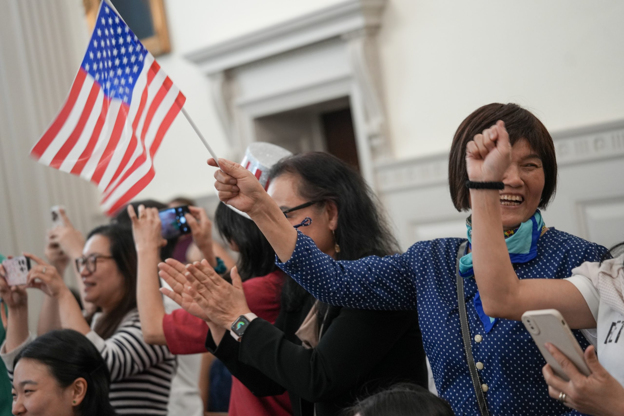 ithacavoice's tweet card. Update (Nov. 20): The federal government has reportedly reinstated local naturalization ceremonies for those going through the U.S. citizenship process. More information here. Original story (Nov....