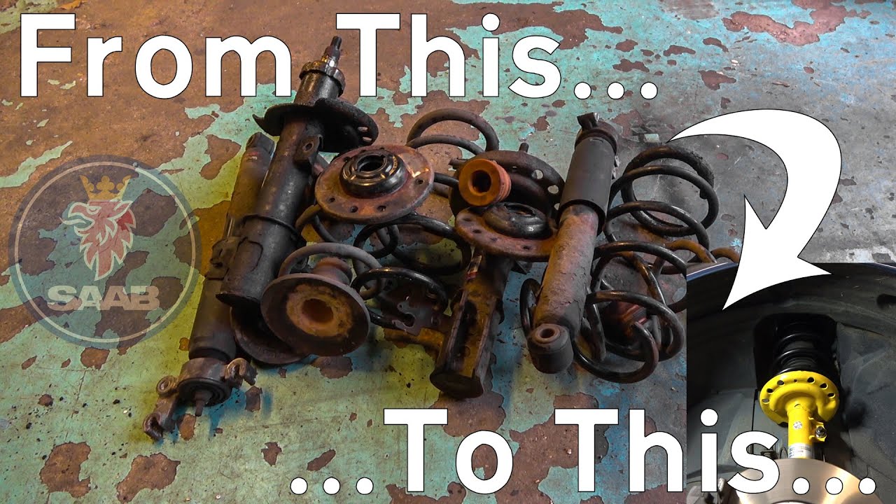 JonShenanigans's tweet card. How To Modify & Upgrade Your Saab or Car Suspension Correctly.......