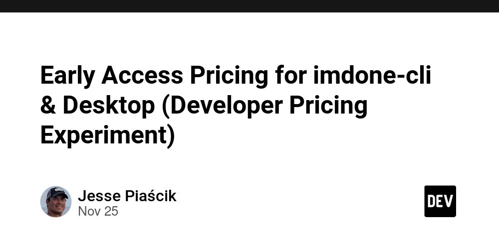 saxmanjes's tweet card. Running a one-week pricing experiment to make it easier for developers to try the full workflow