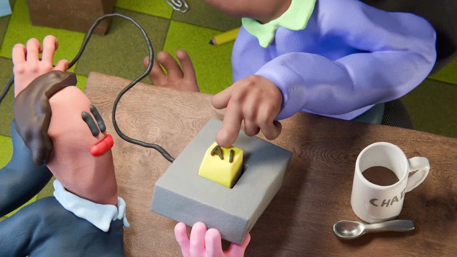 NimbleAtWork's tweet card. In a few key areas, humans will be more essential than ever.