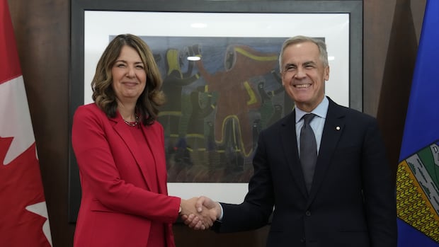 danielfoch's tweet card. Prime Minister Mark Carney and Alberta Premier Danielle Smith have agreed to the broad outlines of a memorandum of understanding that would give Alberta special exemptions from federal environmental...