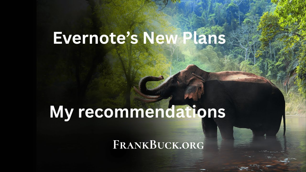 DrFrankBuck's tweet card. Evernote New Plans Explained: Pick Your Strategy for Success