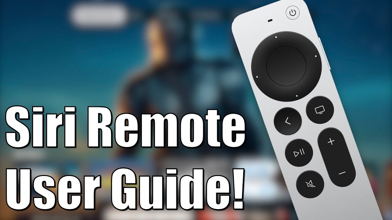 TechInRL's tweet card. New Apple TV 4K Remote User Guide! (Siri Remote)
