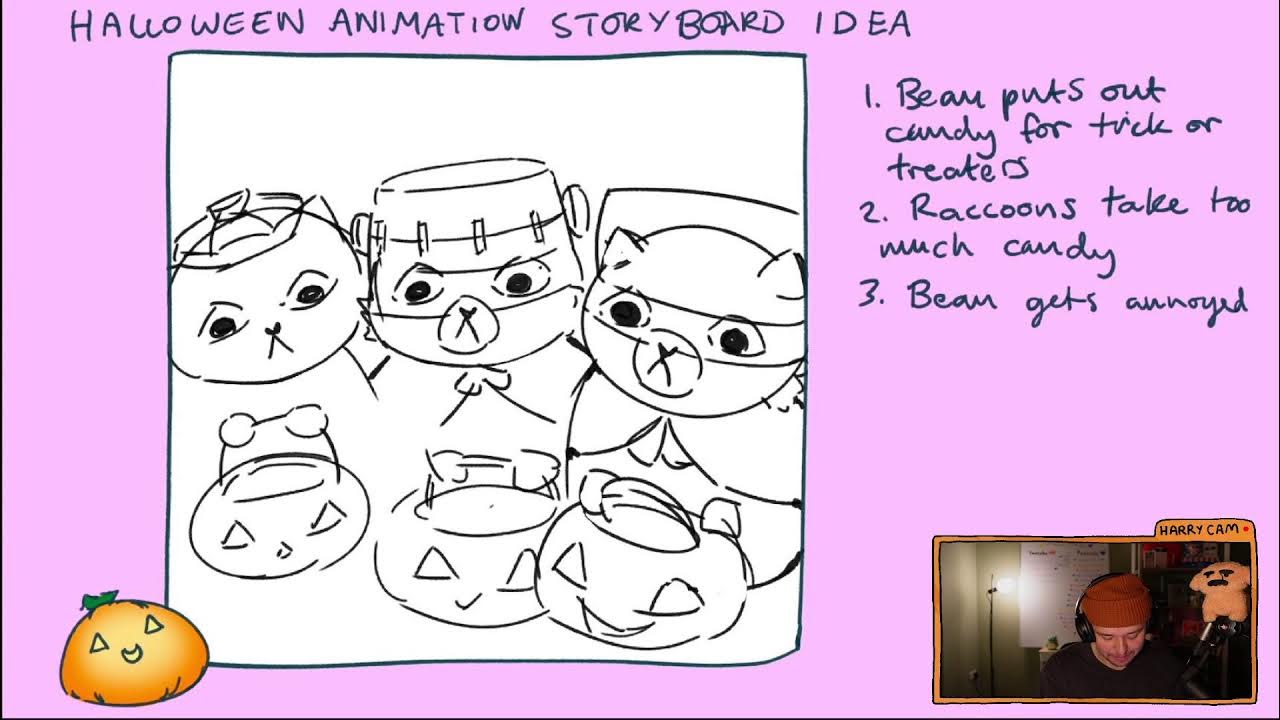 Ketnipz's tweet card. Making a Spooky Halloween Animation! 🎃