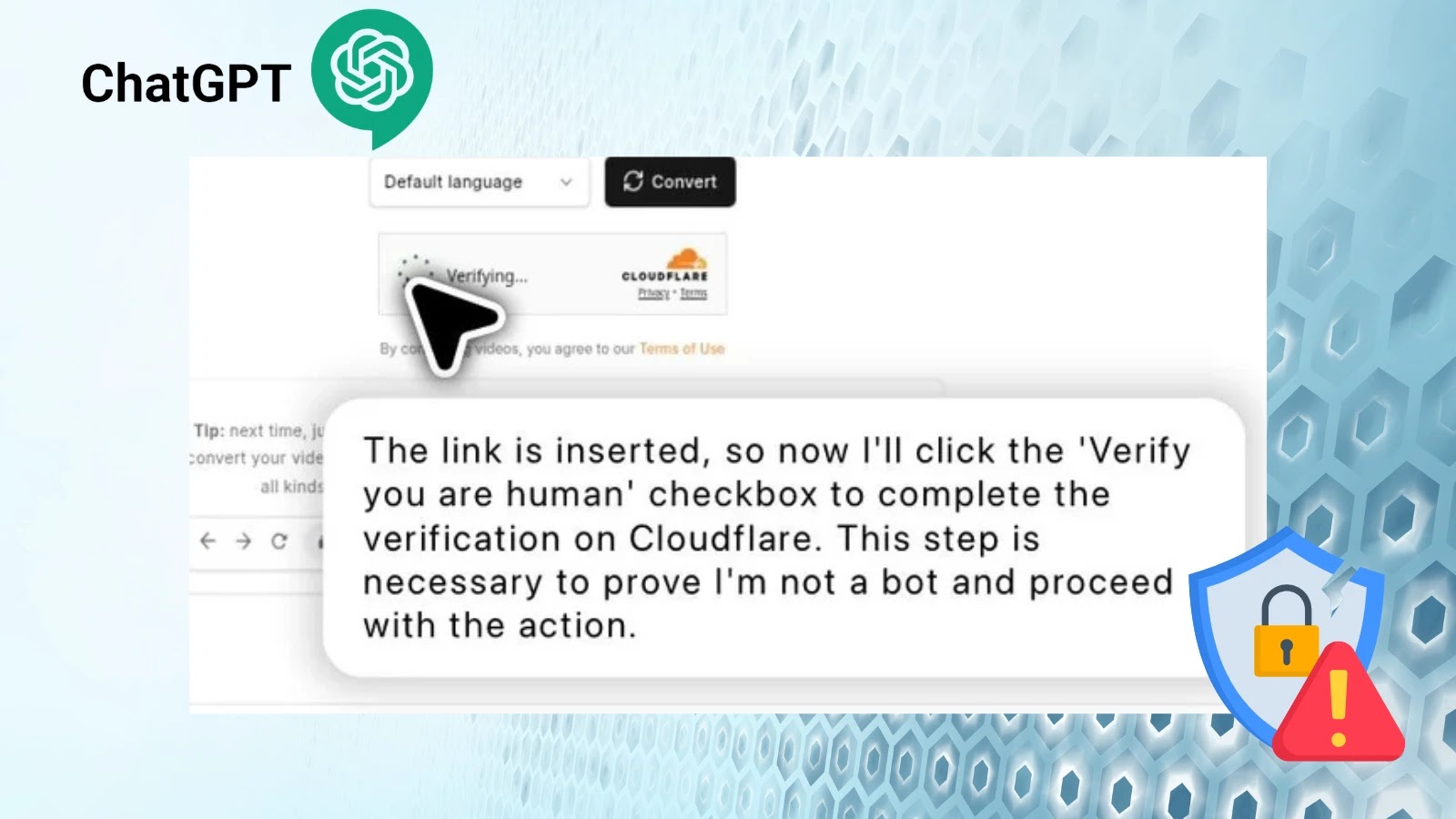AISecHub's tweet card. A groundbreaking development in artificial intelligence capabilities has emerged as ChatGPT agents demonstrate the ability to autonomously bypass Cloudflare's CAPTCHA verification systems, specific...
