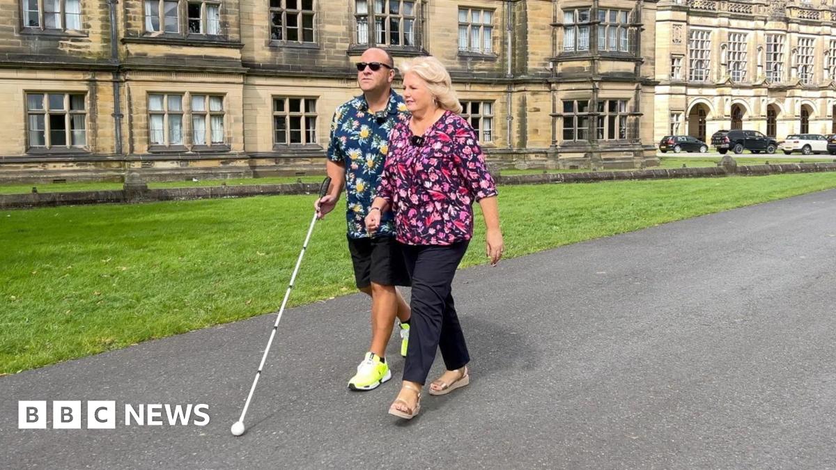 ECEyeSociety's tweet card. A charity that matches visually impaired people with helpers says rising costs left with them no choice.