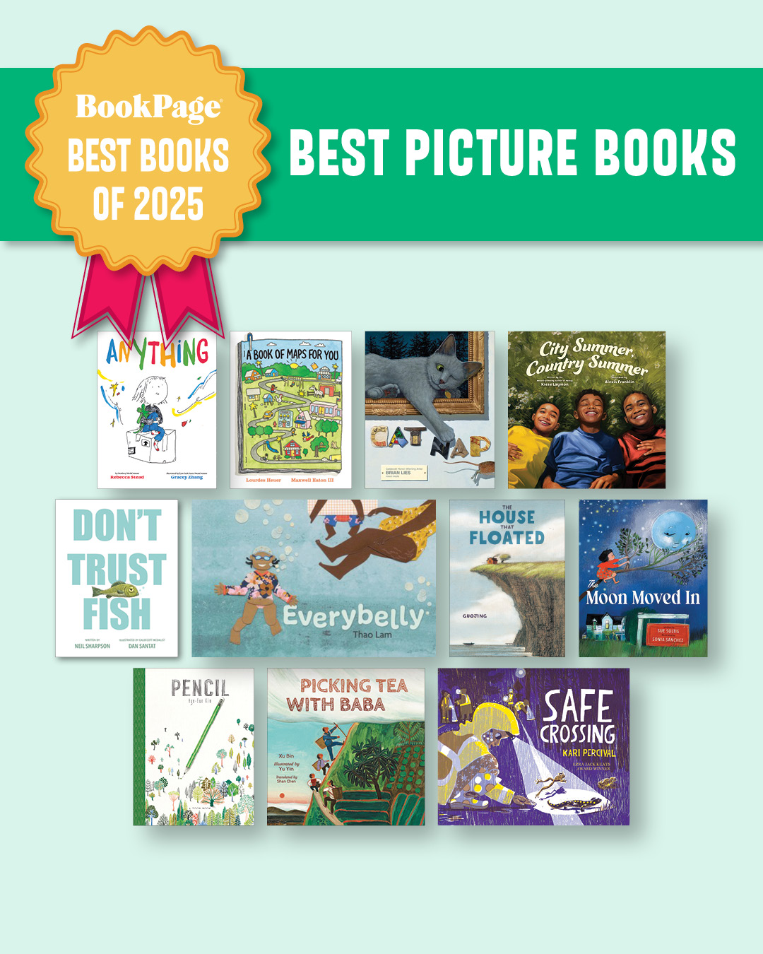 LourdesHeuer's tweet card. These standout picture books range from laugh-out-loud funny to breathtakingly beautiful, with sublime, unique illustrations paired with memorable prose.