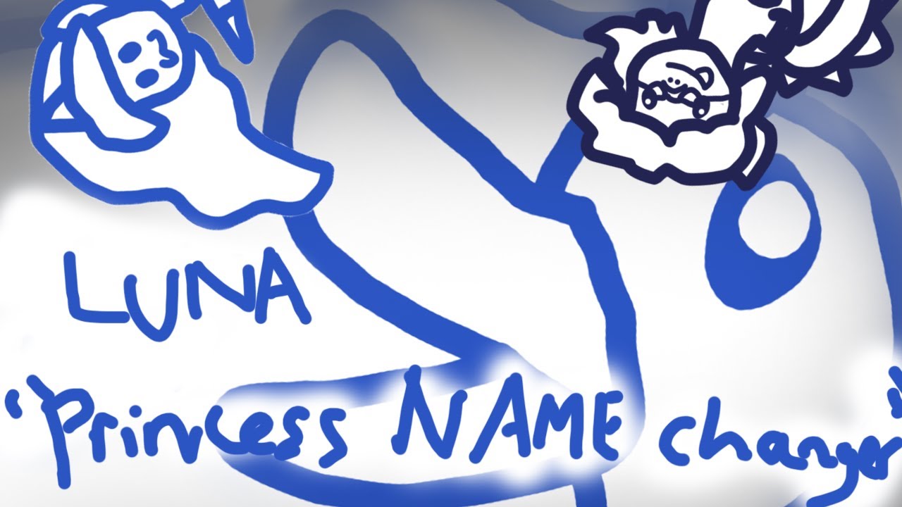 MuseScript's tweet card. Luna the Name Changer (Happy Birthday FlutterRoze!)