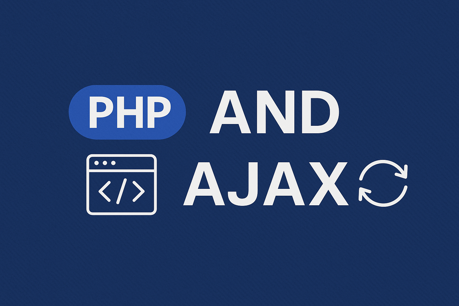 phptutpoints's tweet card. In this article, we'll see PHP and Ajax. In the world of web development, creating dynamic and interactive user interfaces is essential.
