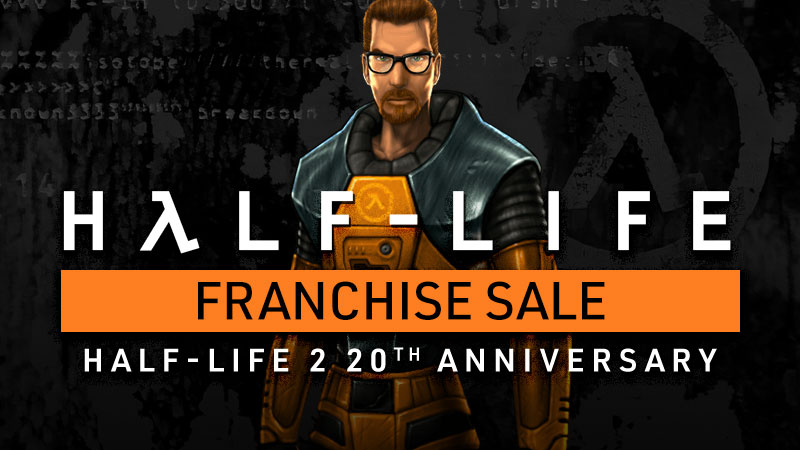 Steam's tweet card. Franchise - Half-Life