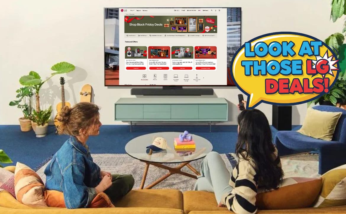 techaeris's tweet card. Yup. Black Friday is already upon us, and the LG deals have been fired up early with some actual decent LG deals on the table.