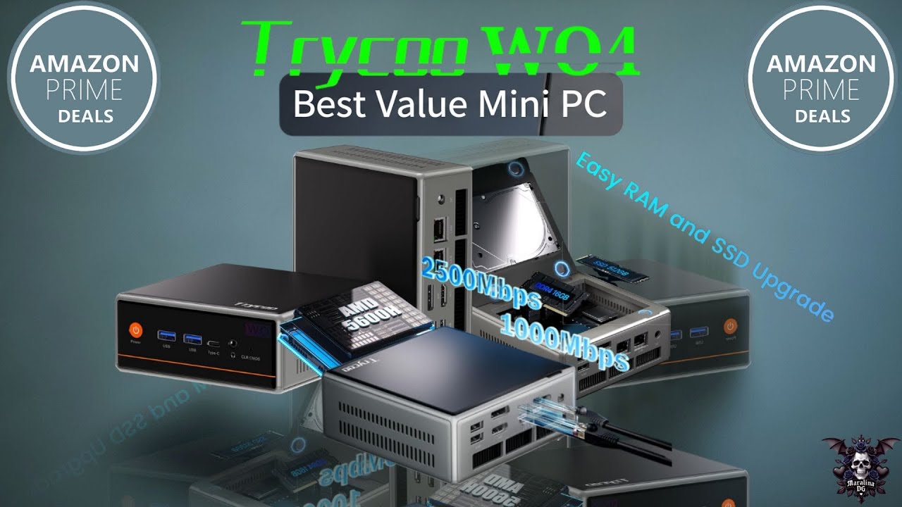 ShowcaseCreate's tweet card. Trycoo WO4: A Small Body Mini PC with Giant Power for Gaming & Home...