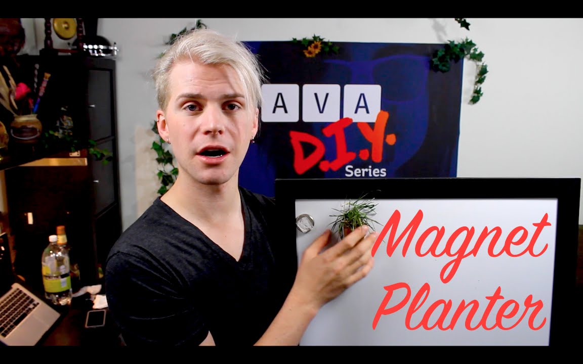 AVAHighline's tweet card. AVA DIY Magnet Planter: Crafting With Cocktails (3.36)
