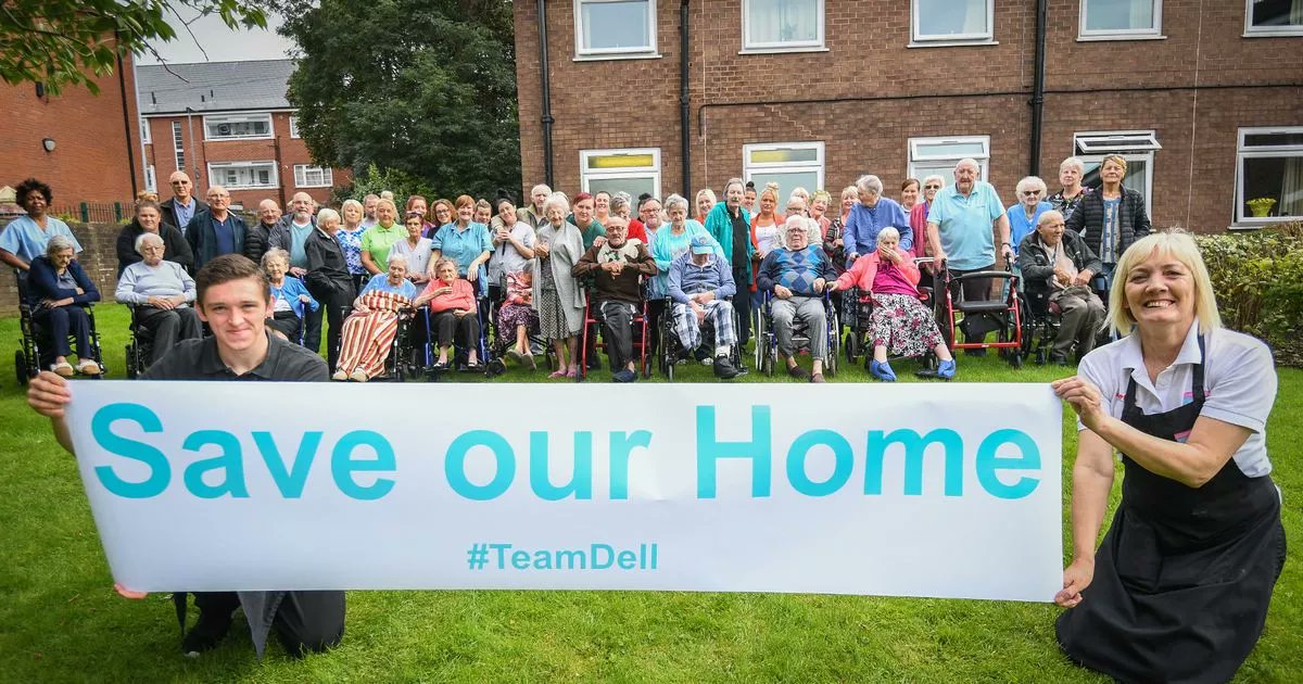 MENnewsdesk's tweet card. The Dell Care Home in Gorton will close in two months after charity bosses and the council deemed the building 'unfit for purpose'