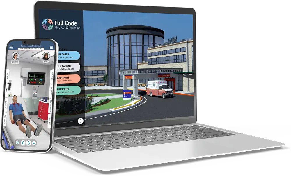 HealthySim's tweet card. Save Virtual Lives And Become a Better . Frequent deliberate practice is the key to clinical success. Improve your real-world ability by treating simulated patients.  Play now Feature Highlights 200+...