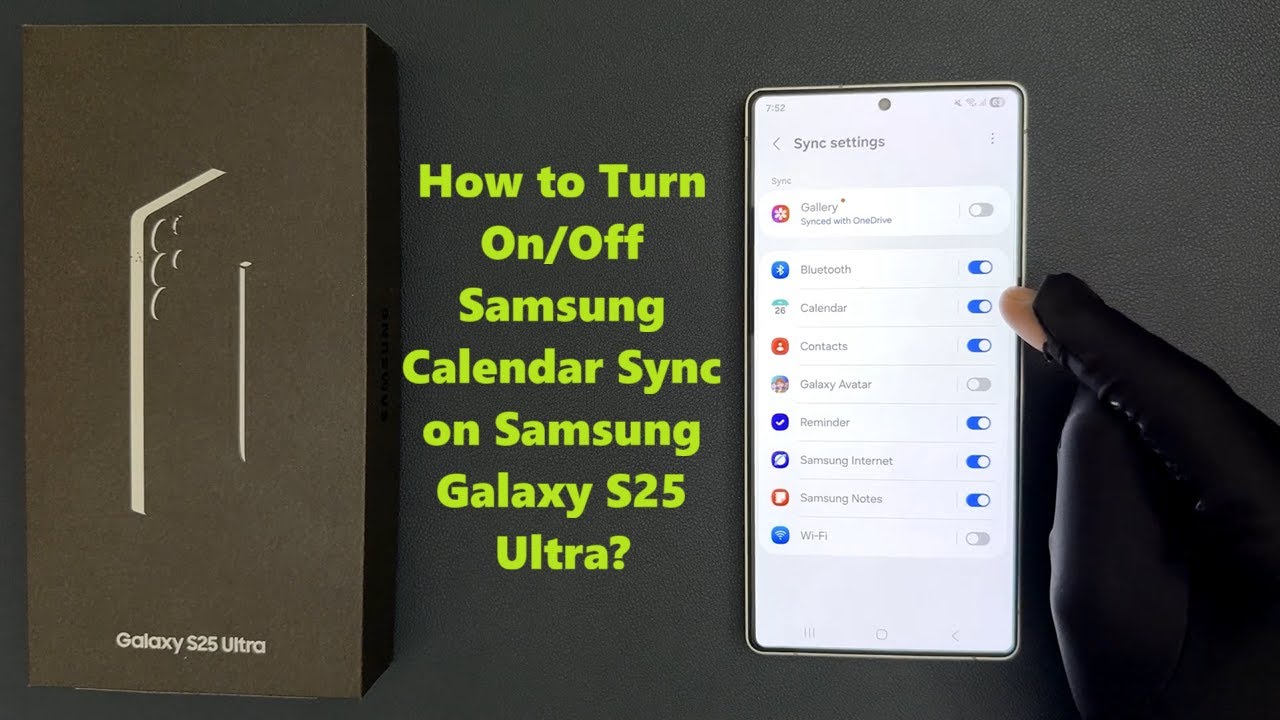 TechMeSpot's tweet card. How to Turn On/Off Samsung Calendar Sync on Samsung Galaxy S25 Ultra?