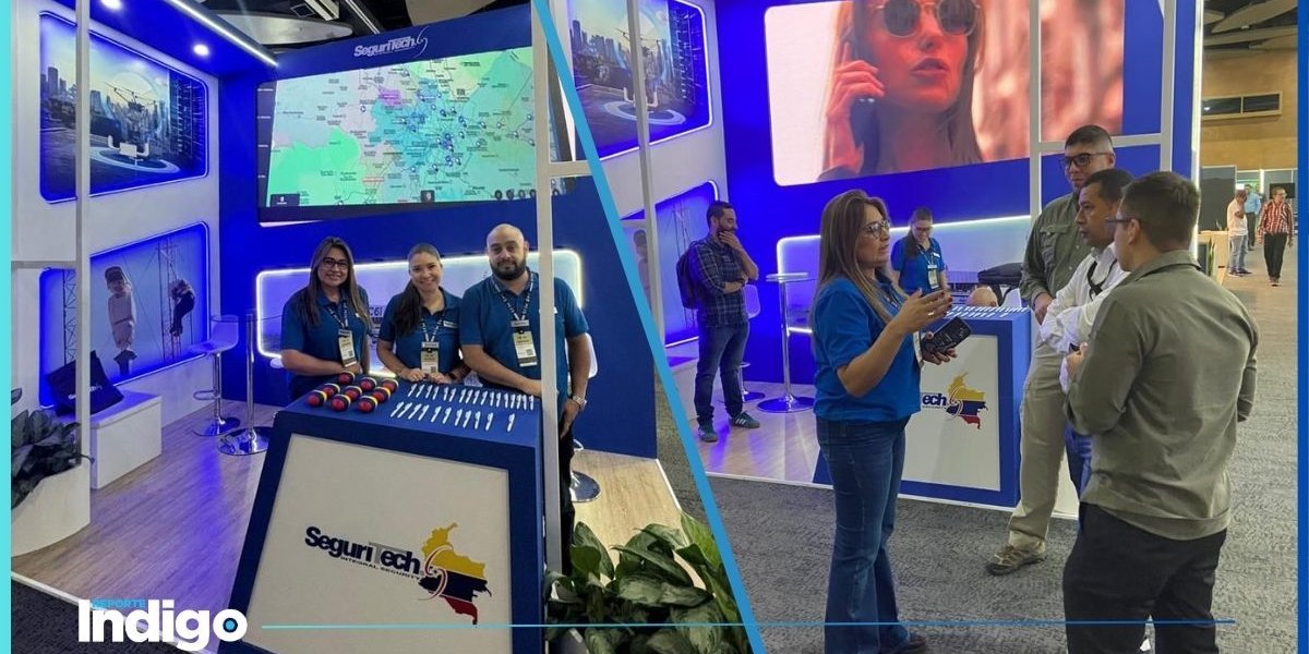 Reporte_Indigo's tweet card. Un innovador sistema clave para anticipar riesgos y coordinar respuestas, llega a Colombia con Seguritech, al igual que un primer centro de vigilancia C5, expandiendo su innovación y vanguardia en...