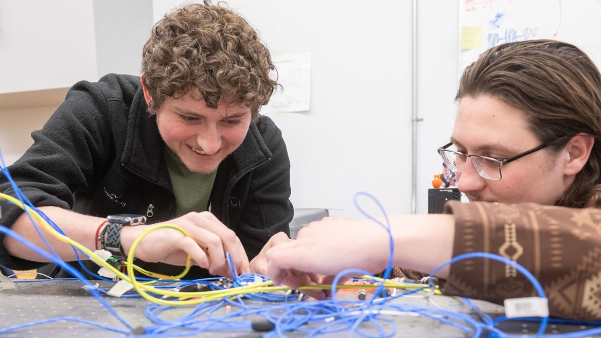 PSLNMState's tweet card. Zachary Donnelly took a chance. Little did he know that a single email could change the course of his future.  Donnelly’s search for an internship led to a message to former Physical Science...