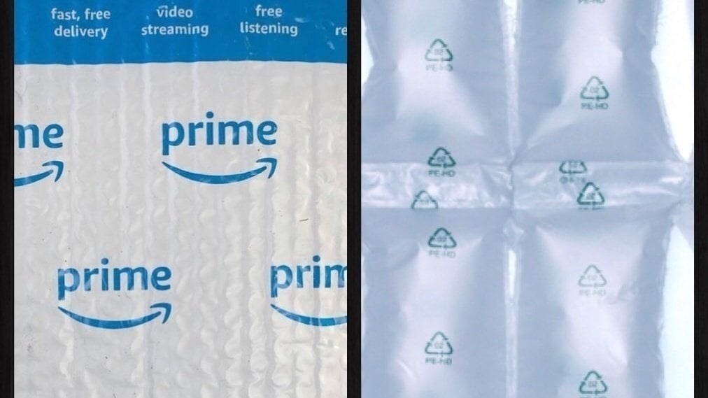 spdinesh01's tweet card. Ask Amazon to reduce the amount of plastic used for packing