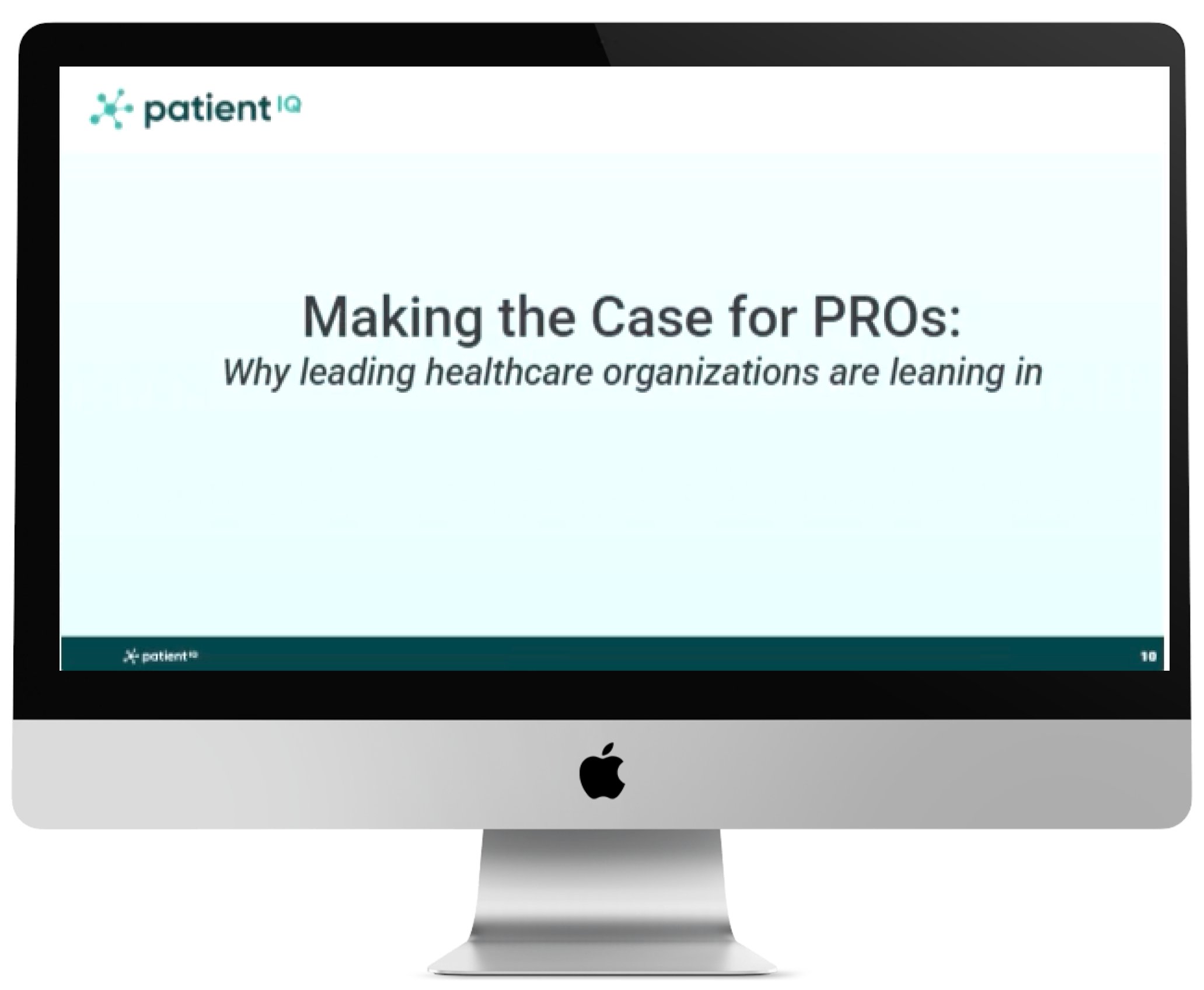 PatientIQ's tweet card. Discover how leading health systems are using patient-reported outcomes to improve care, strengthen reimbursement, and redefine value in healthcare.