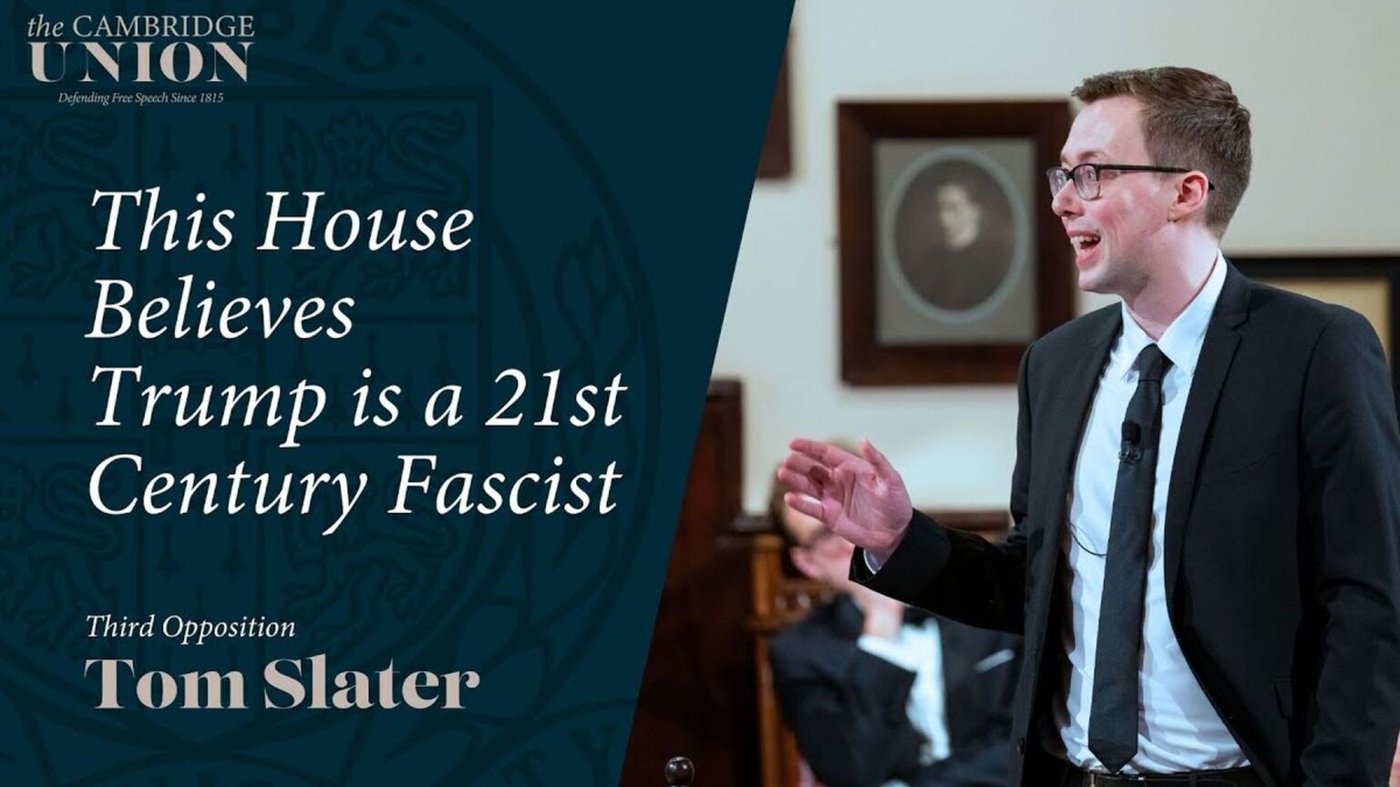 spikedonline's tweet card. Watch Tom Slater’s speech at the Cambridge Union.