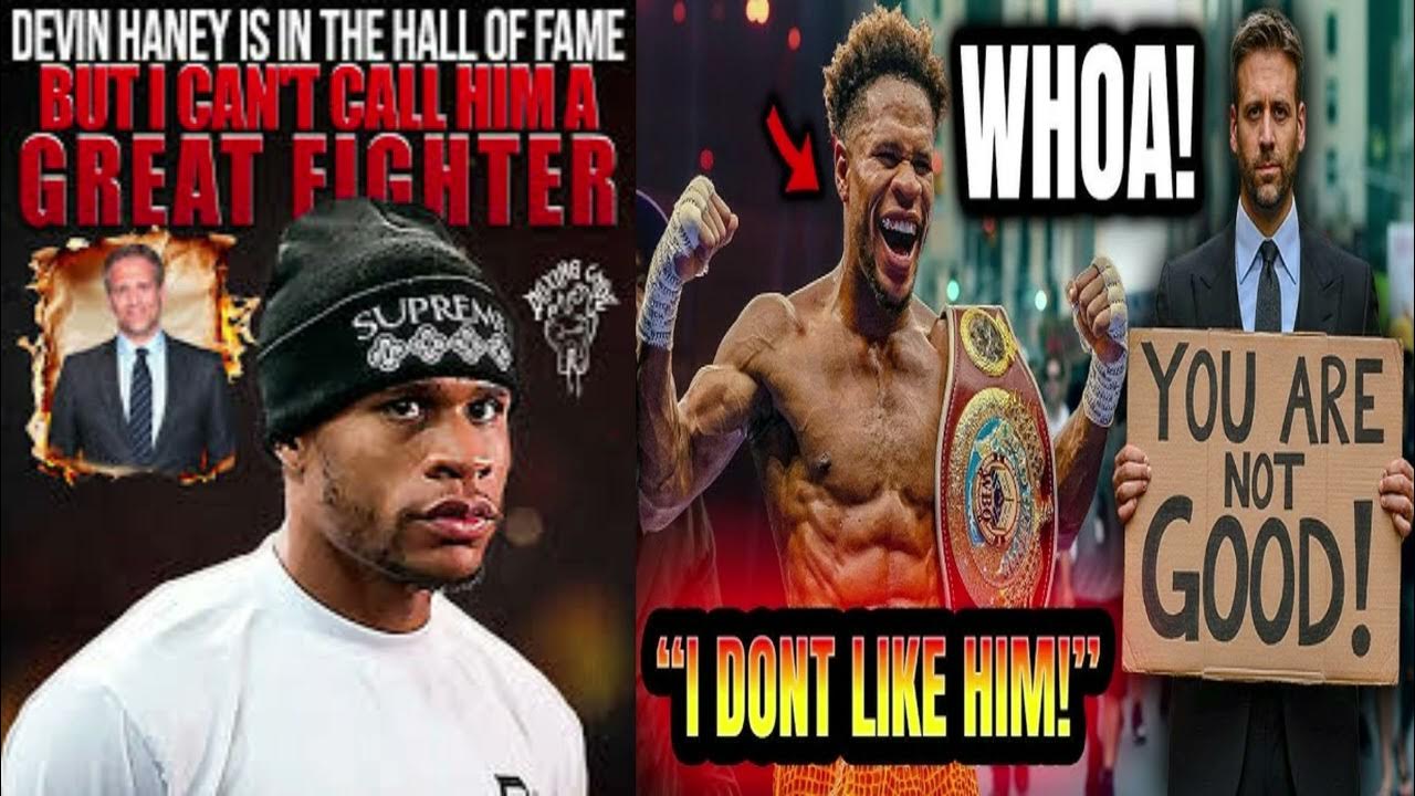 BluntRapBoogie's tweet card. Max Kellerman Please Keep Devin Haney Name Out of Your Mouth 😡