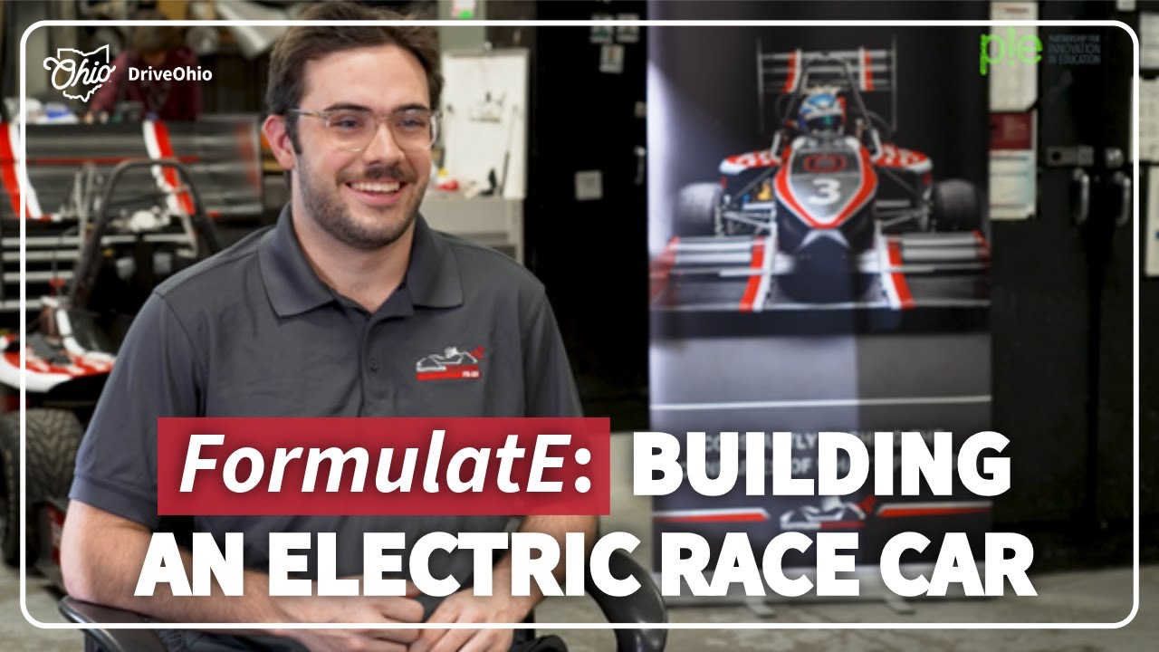 OSUengineering's tweet card. FormulatE: Building an Electric Race Car