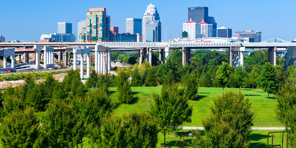 baytrust's tweet card. More than 8,000 trees were planted in areas of South Louisville, Kentucky as part of a research trial.