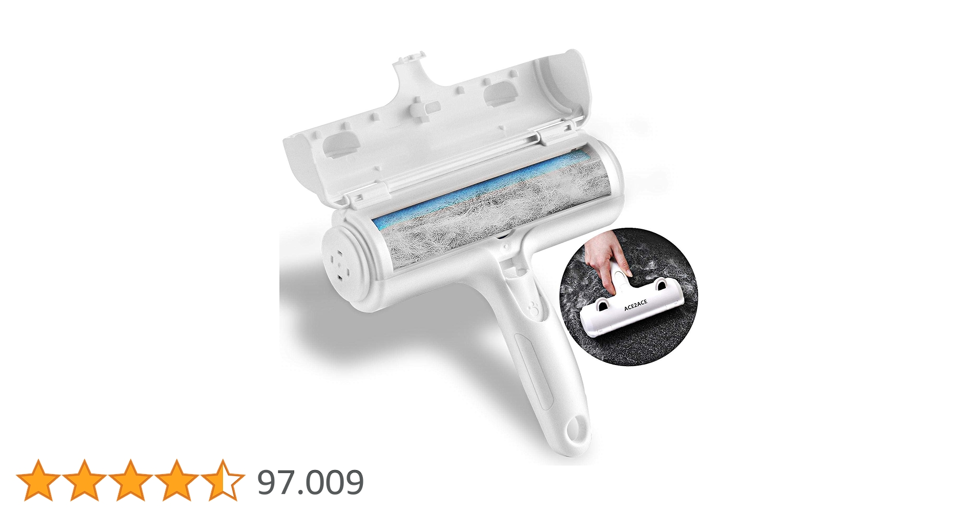 PetsLoversESP's tweet card. Instrucciones de uso: ・Coloque el rodillo directamente sobre la superficie y gírela hacia adelante y hacia atrás para eliminar el pelo de los animales. El rodillo recoge automáticamente el cabello en...