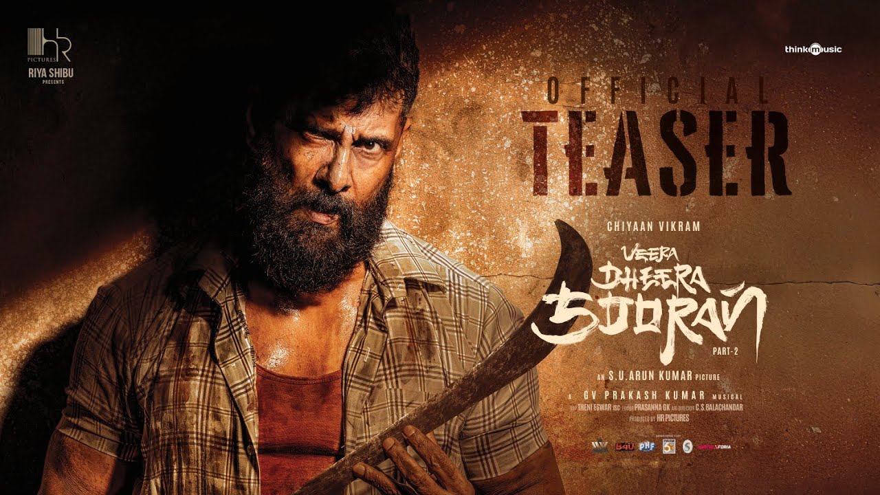 iam_SJSuryah's tweet card. Veera Dheera Sooran -Teaser |Chiyaan Vikram|SJ Suryah |S.U.Arun Kumar...